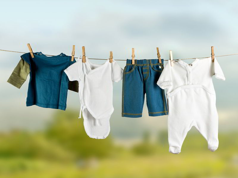 как стирать детские вещи перед роддомом, як прати дитячі речі в роддом, How to wash newborn clothes